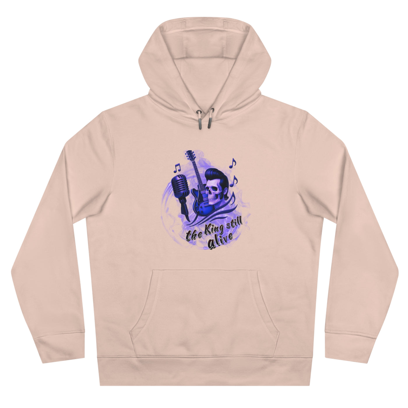 Rock 'n' Roll King Hooded Sweatshirt - 'The King Still Alive' Graphic