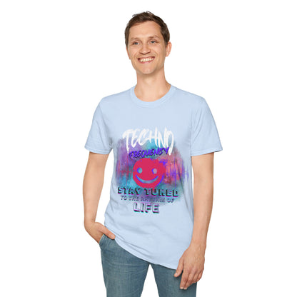 Techno Vibe Unisex T-Shirt | Stay Tuned to the Rhythum of Life