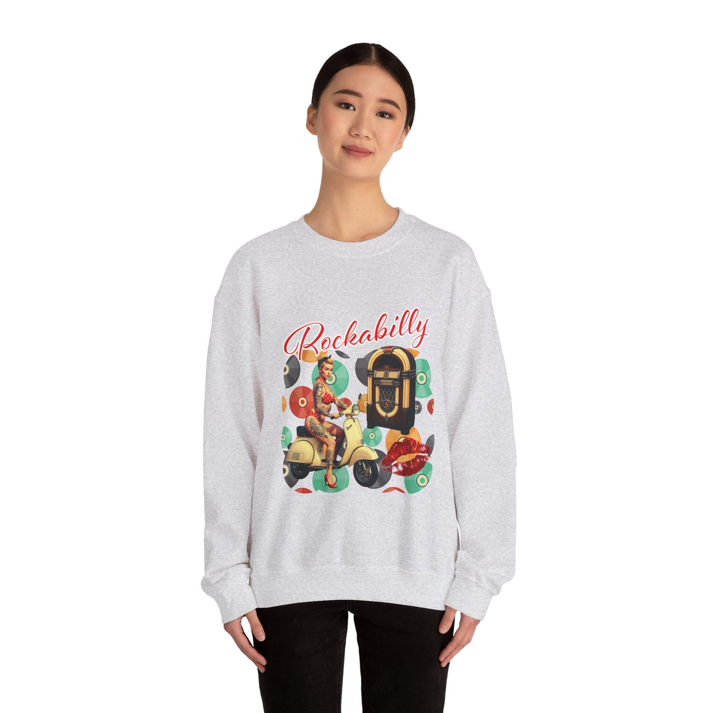 RockabillyHeavy Blend Sweatshirt | Vintage vibe