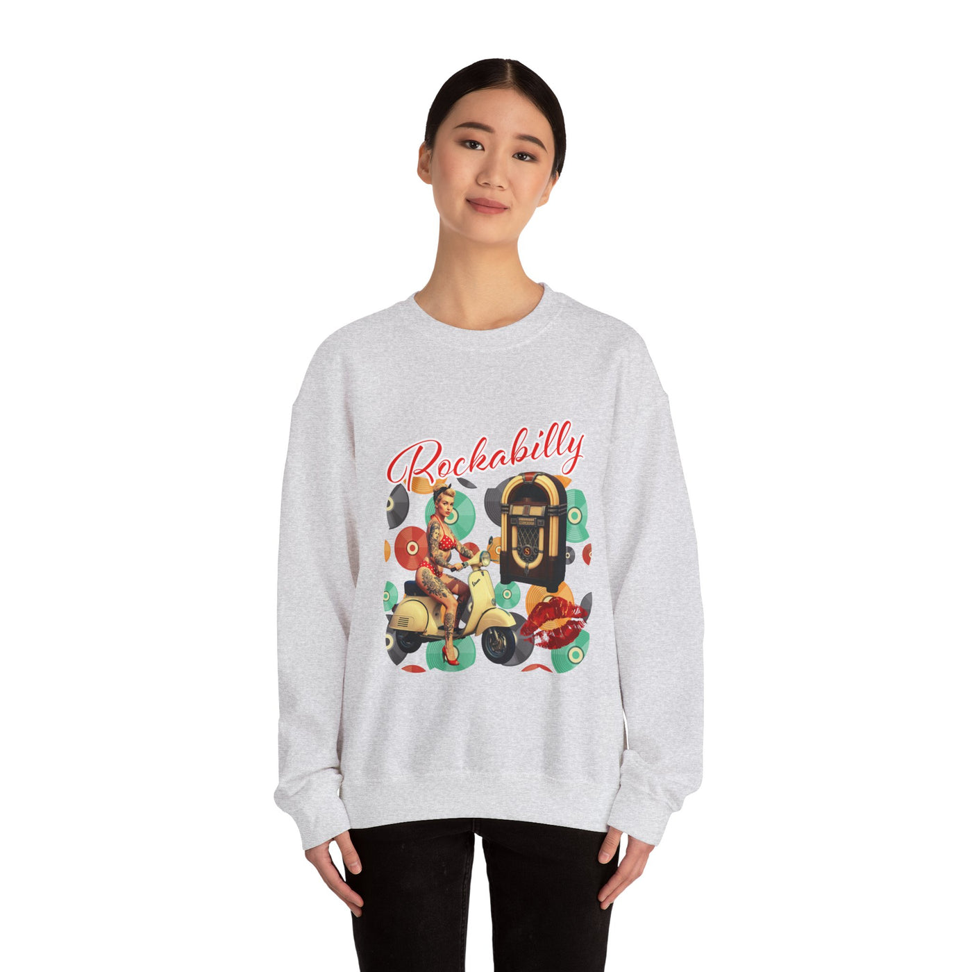 RockabillyHeavy Blend Sweatshirt | Vintage Vibe