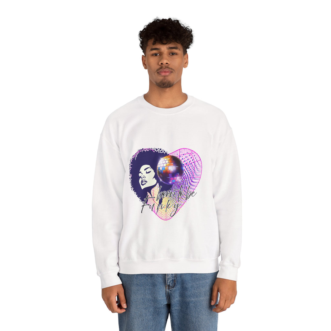Born to be funky  Sweatshirt - Melly Silence