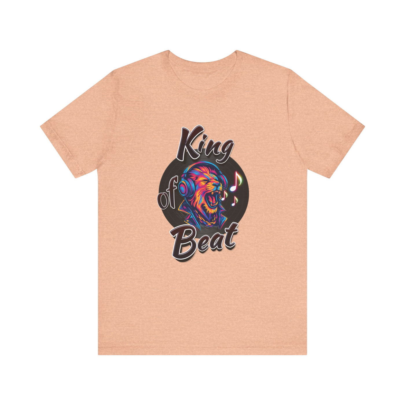 King of Beat Unisex Short Sleeve Tee - Music Lovers T-Shirt