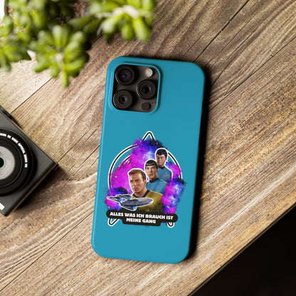Handyhülle -  Star trek Slim Phone Cases "Alles was ich brauch ist meine Gang", Star Trek