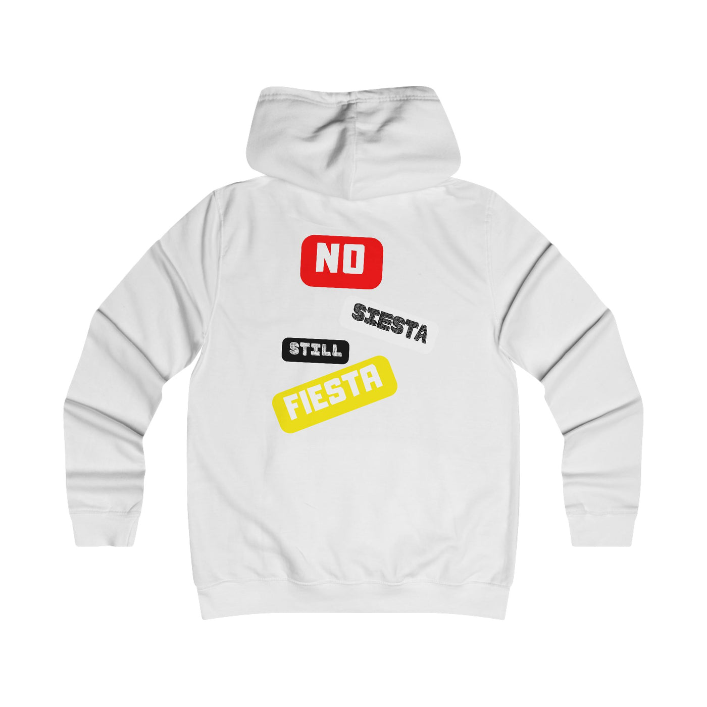 Girlie College Hoodie, Colorful Graphic Hooded Sweatshirt,