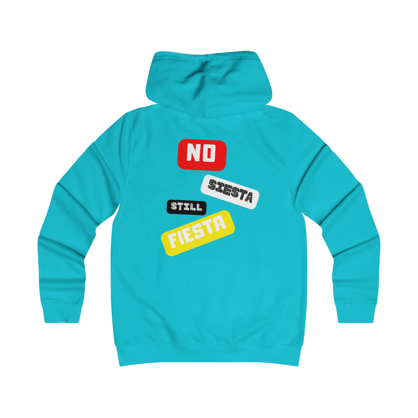 Girlie College Hoodie, Colorful Graphic Hooded Sweatshirt,