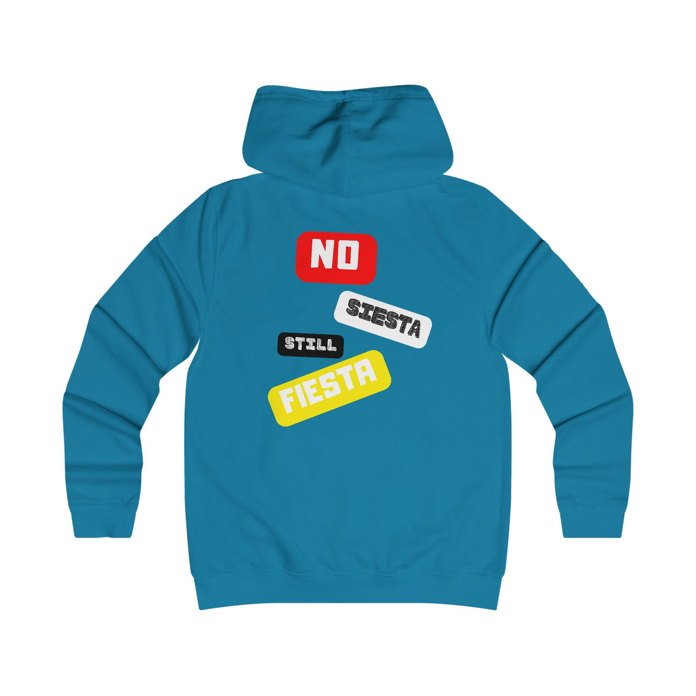 Girlie College Hoodie, Colorful Graphic Hooded Sweatshirt,