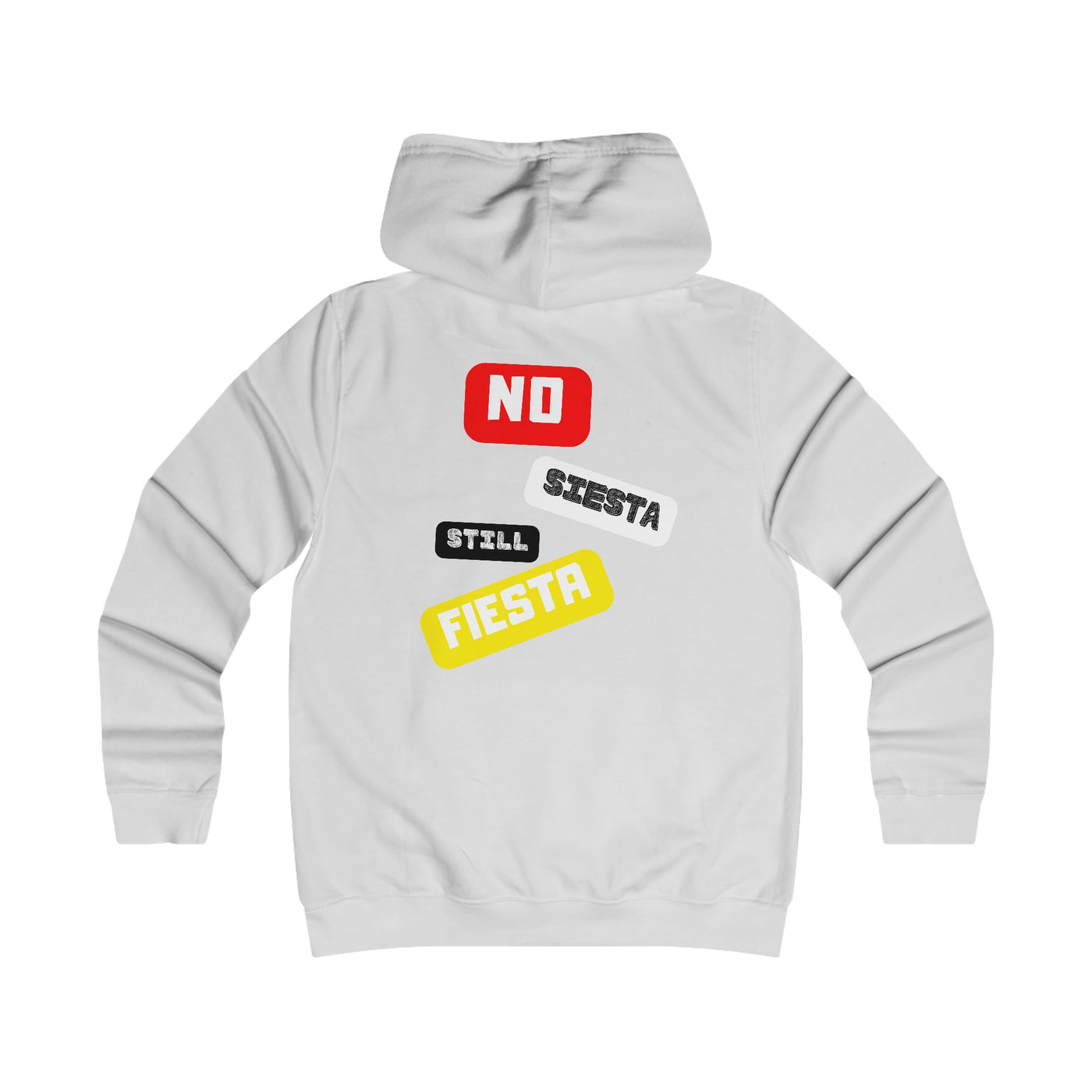 Girlie College Hoodie, Colorful Graphic Hooded Sweatshirt,