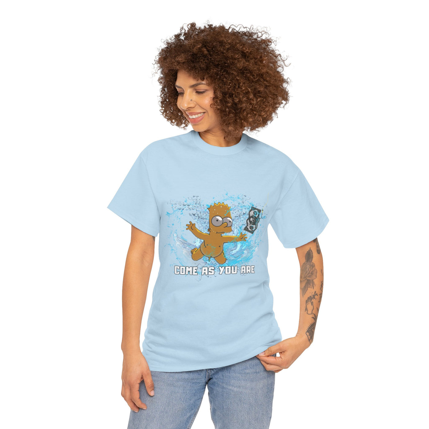 Come As You Are Unisex Shirt Bart Simpson