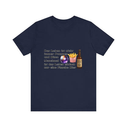 Pommes, Disco & Bier Shirt- Unisex