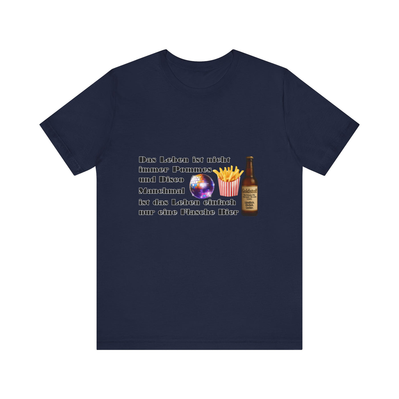 Fries, Disco &amp; Beer Shirt- Unisex