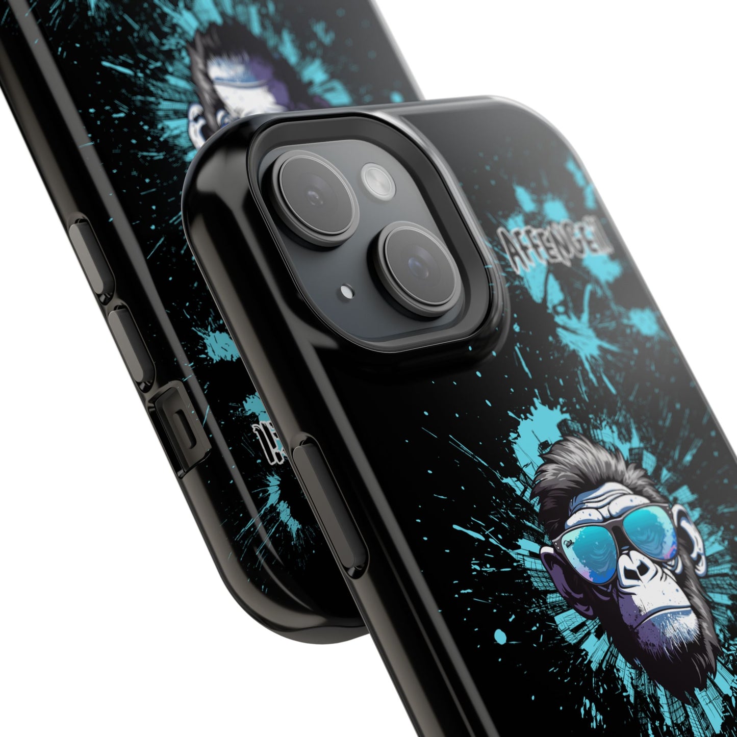 Affengeil - oder? Trendy Gorilla Phone Case - Impact-Resistant, Bold Design for Animal Lovers