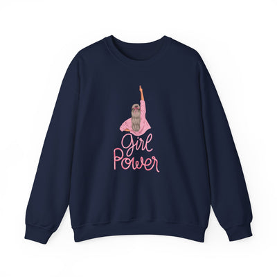Girl Power Unisex Crewneck Sweatshirt,