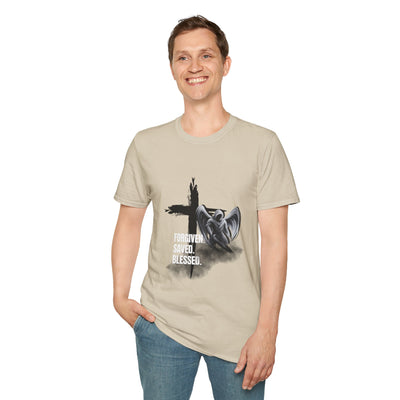 Blessed Faith Unisex Softstyle T-Shirt  Jesus