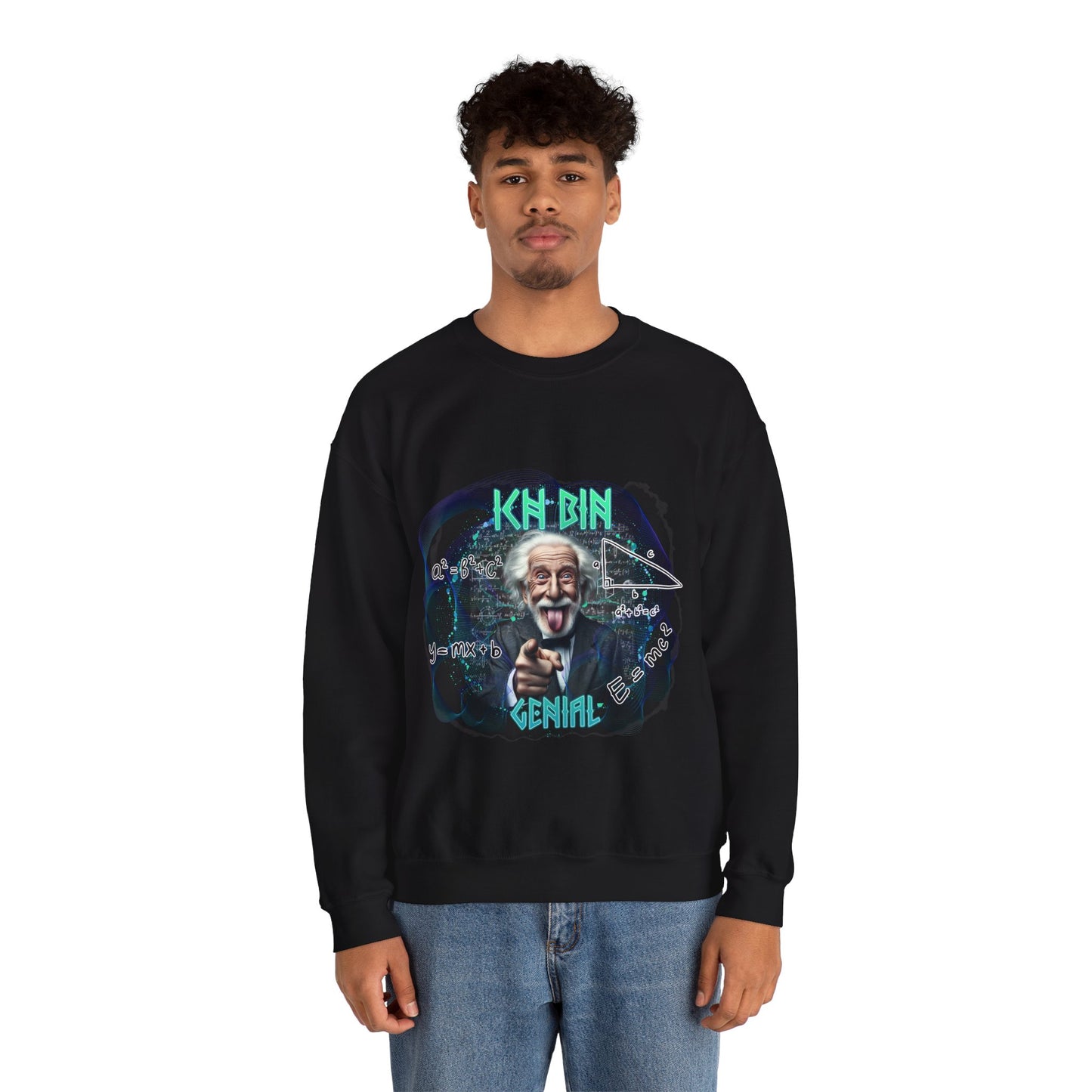 Sweatshirt 'ICH BIN GENIAL' unisex