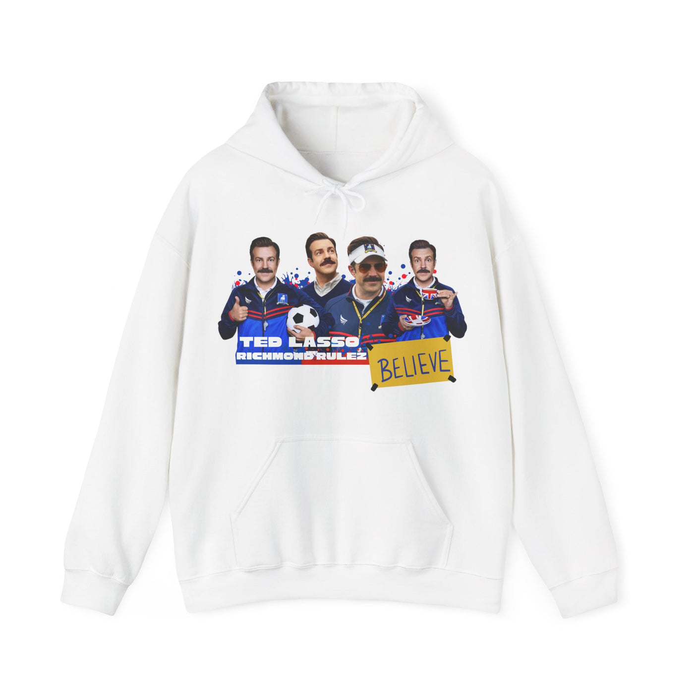 Ted Lasso "Believe" Hooded Sweatshirt - Unisex Heavy Blend™