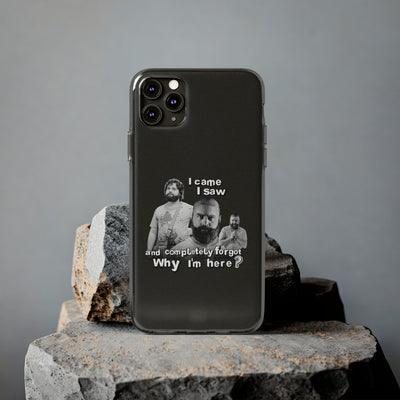 I Came, I Saw & Forgot, Alan Hangover -  Funny Phone Case  - Handyhülle -