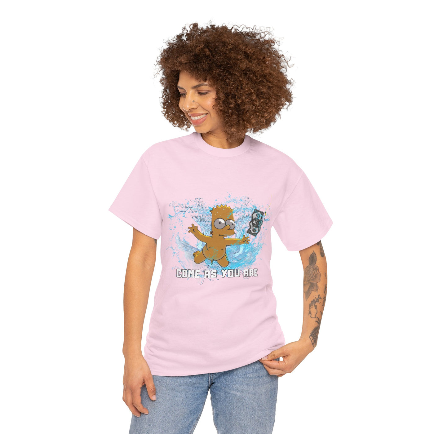 Come As You Are Unisex Shirt Bart Simpson