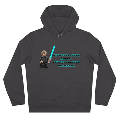 Star Wars Inspired King Hooded Sweatshirt - "I do not rebel - I balance the Force"