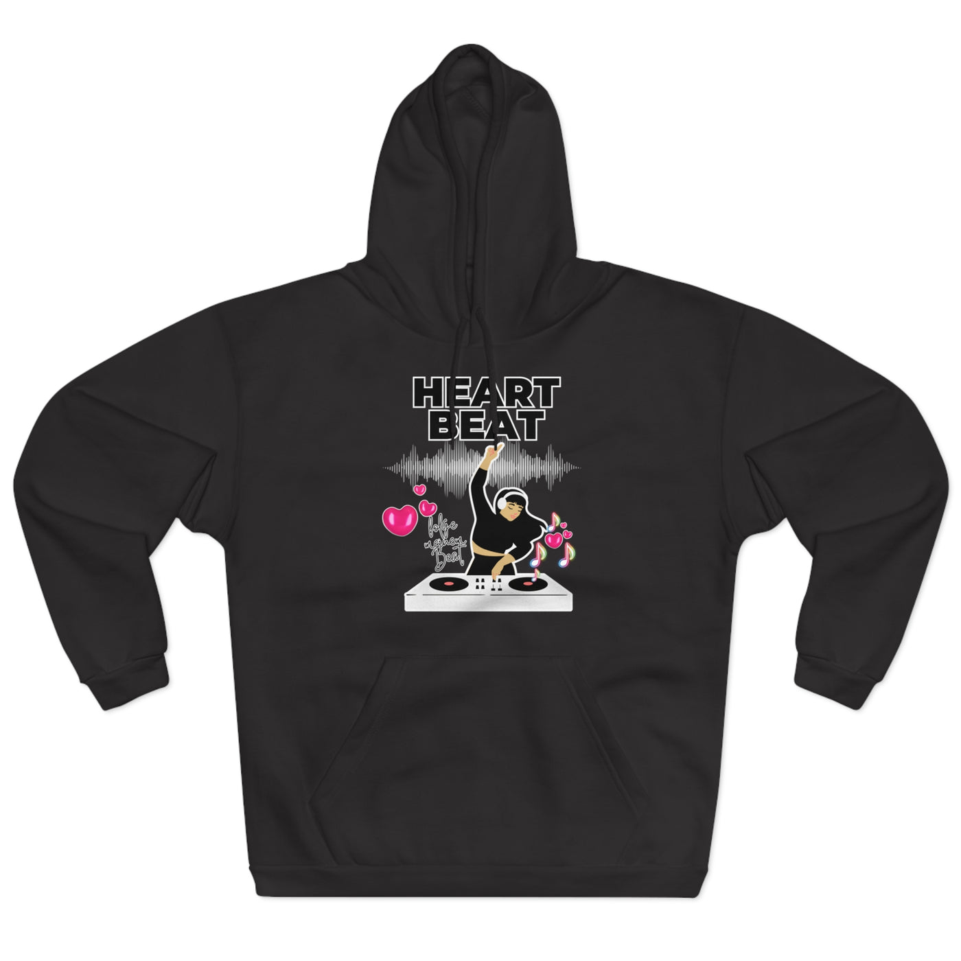 Heart Beat Pullover Hoodie