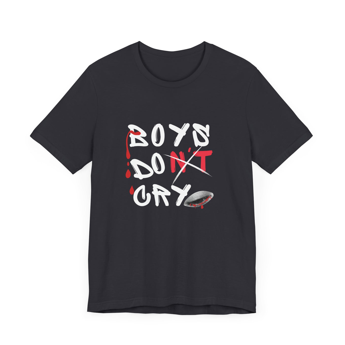 Boys Don't Cry for Men, Casual T-shirt
