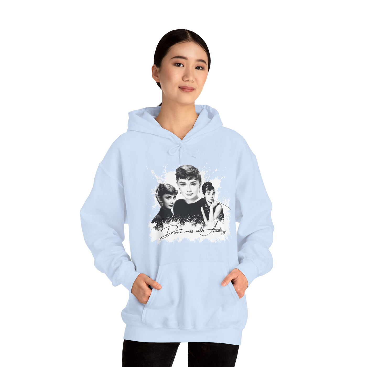 Retro Audrey Hepburn Hoodie - Classic Style