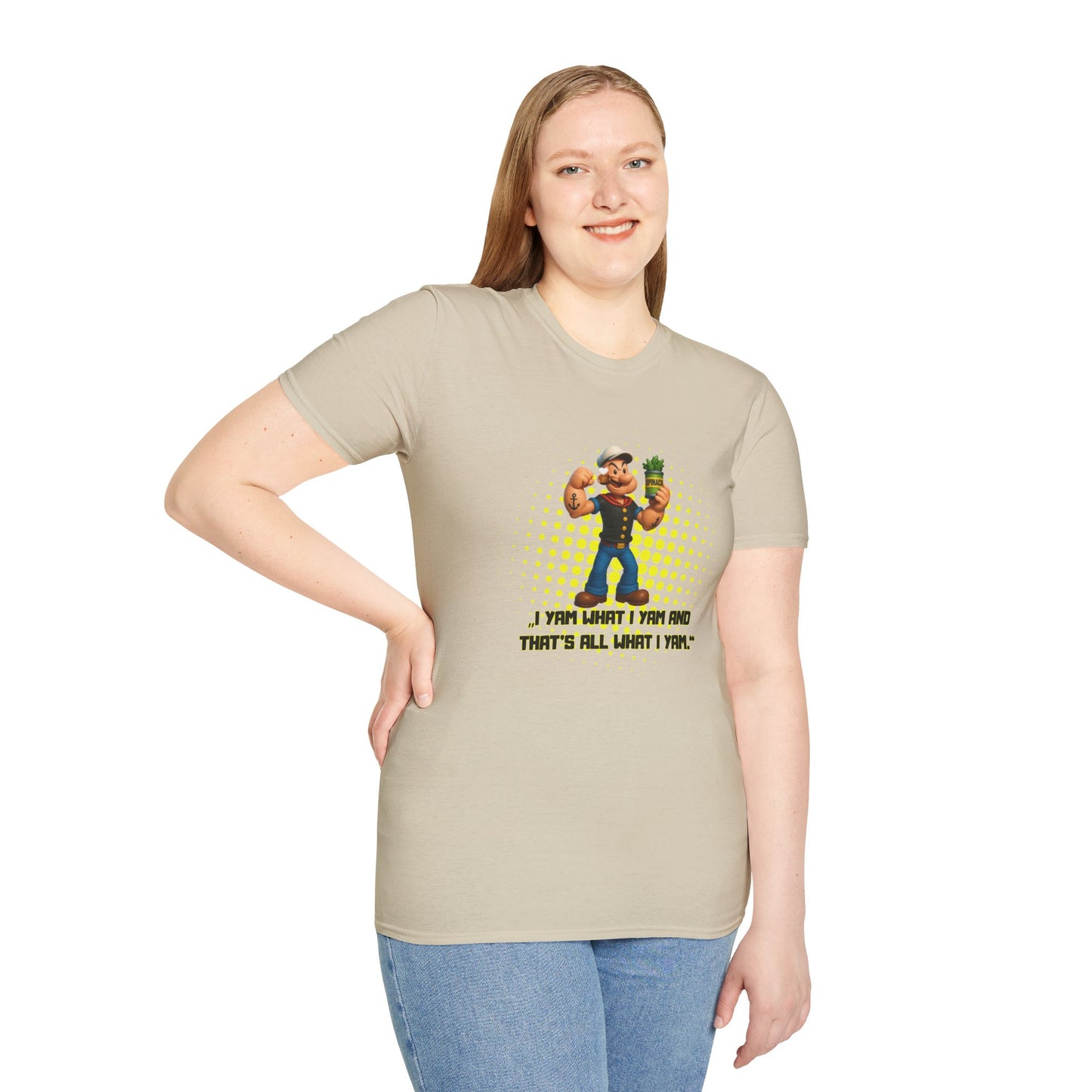 Retro Popeye Unisex Softstyle T-Shirt