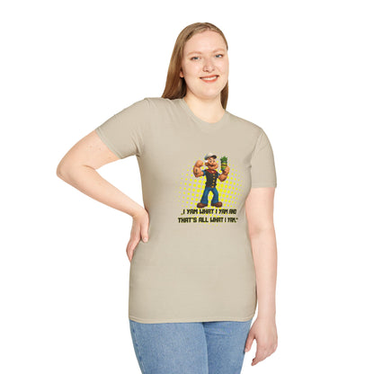 Retro Popeye Unisex Softstyle T-Shirt
