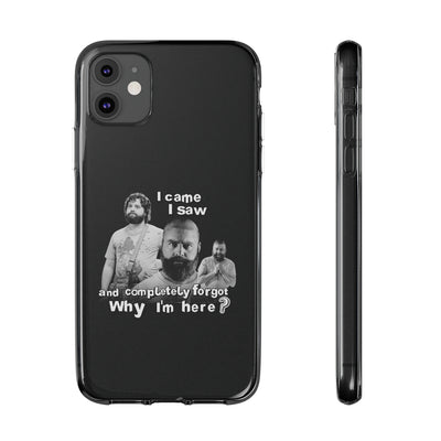 I Came, I Saw & Forgot, Alan Hangover -  Funny Phone Case  - Handyhülle -