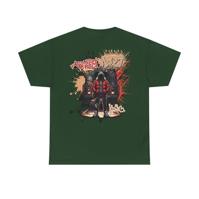 Urban Street Art Tee, Graphic T-Shirt, Casual Wear, Artistic Gift, Street Style Top, Hip-Hop Fashion Shirt Unisex - Graffiti