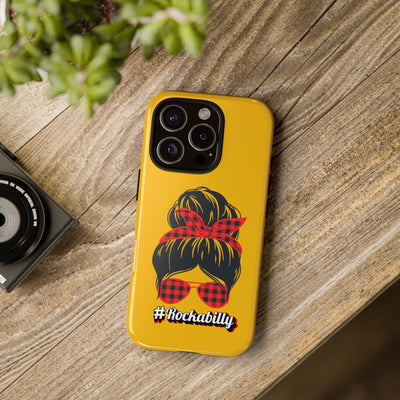 Handyhülle Rockabilly Phone Case, Vintage Scooter Design, Retro Style Cover