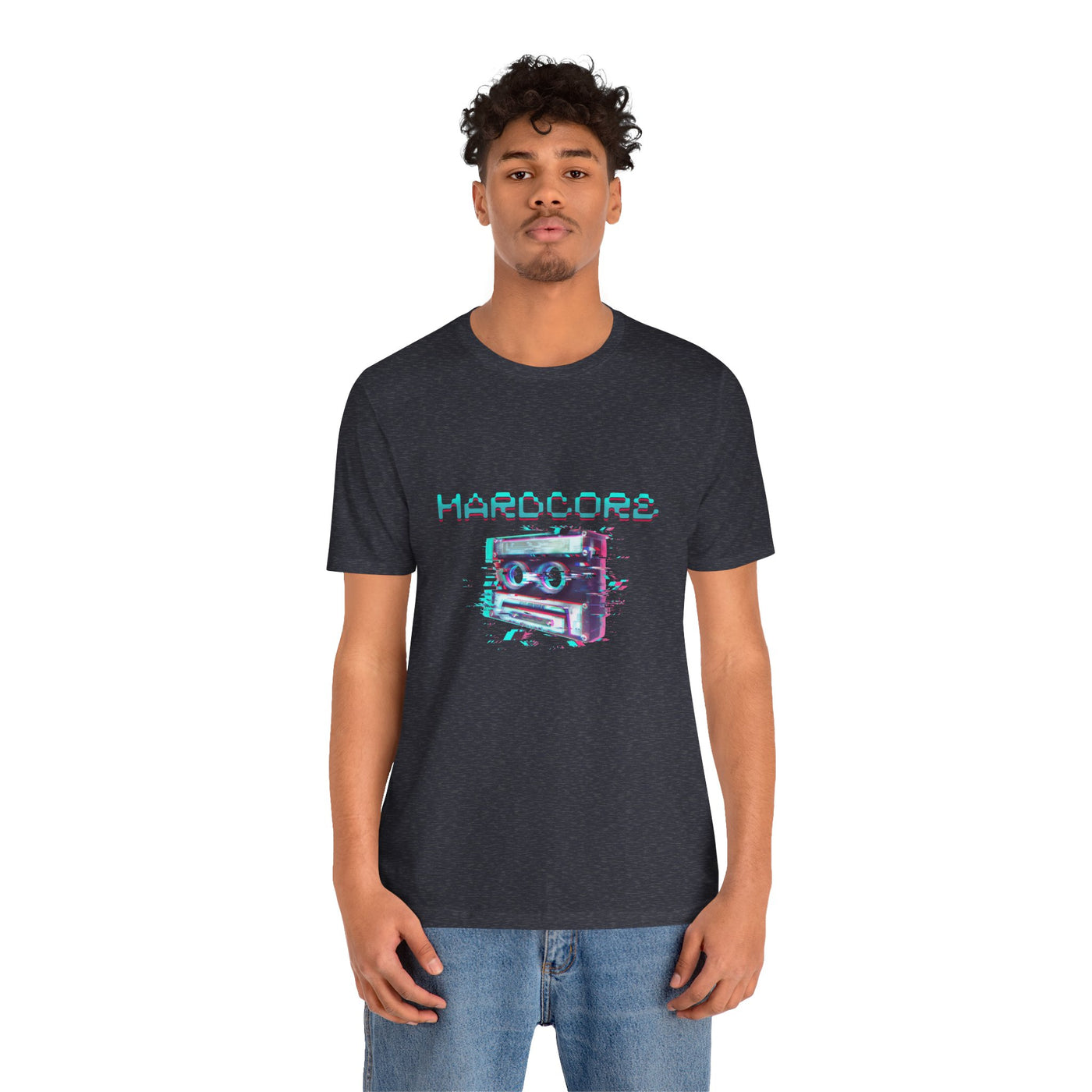 Techno - Hardcore Never Dies - Retro Graphic Tee, 90s Aesthetic Shirt unisex
