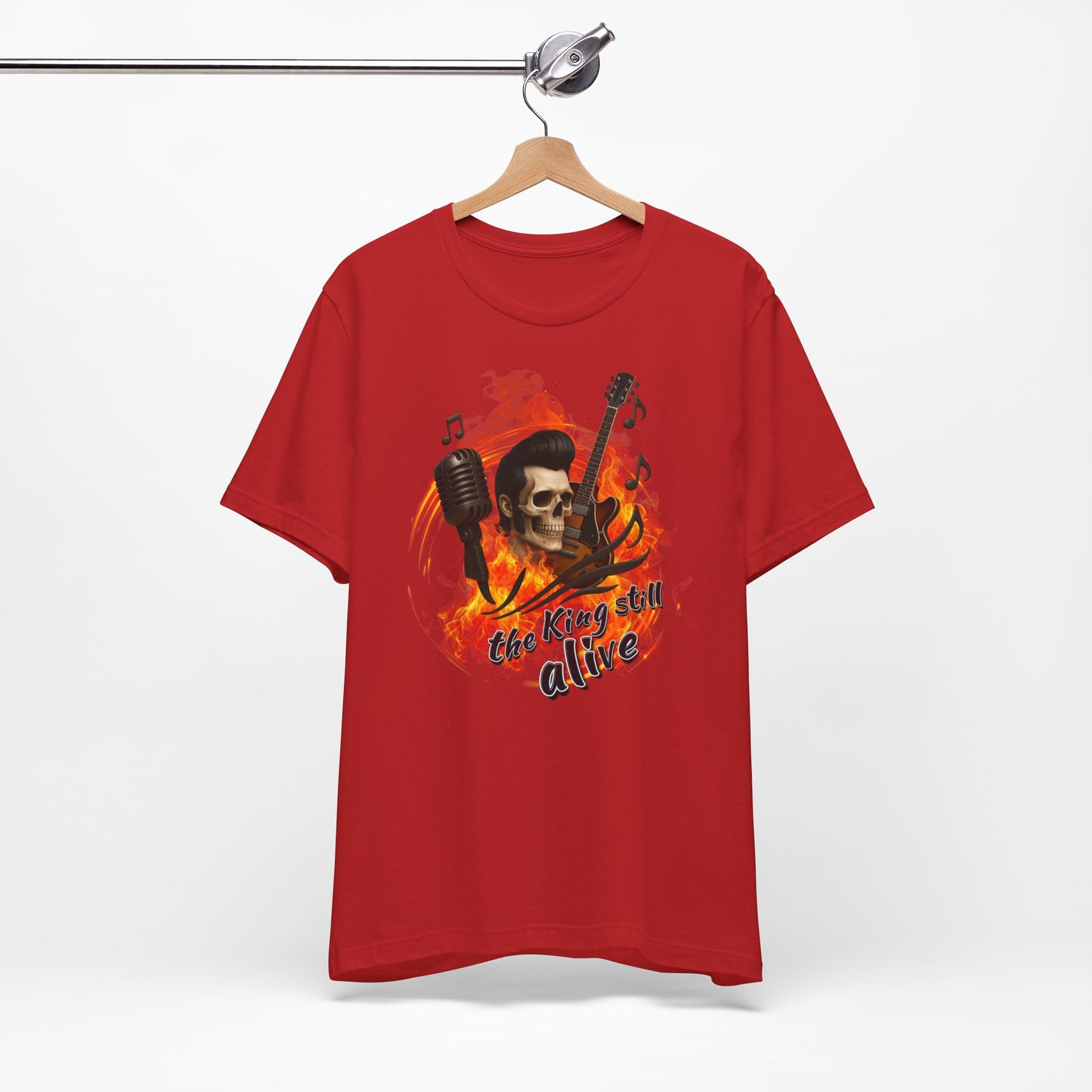 Music Vibes Unisex Jersey Tee - 'The King Still Alive' Graphic T-Shirt