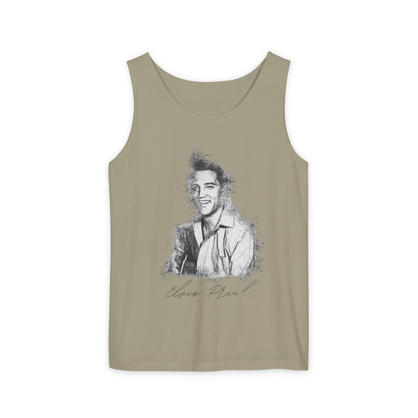Tank Top - Elvis Presley Inspired Vintage Design