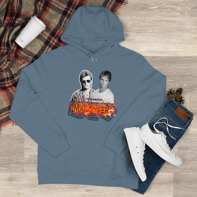 Retro MacGyver King Hooded Sweatshirt - Classic 80s Style