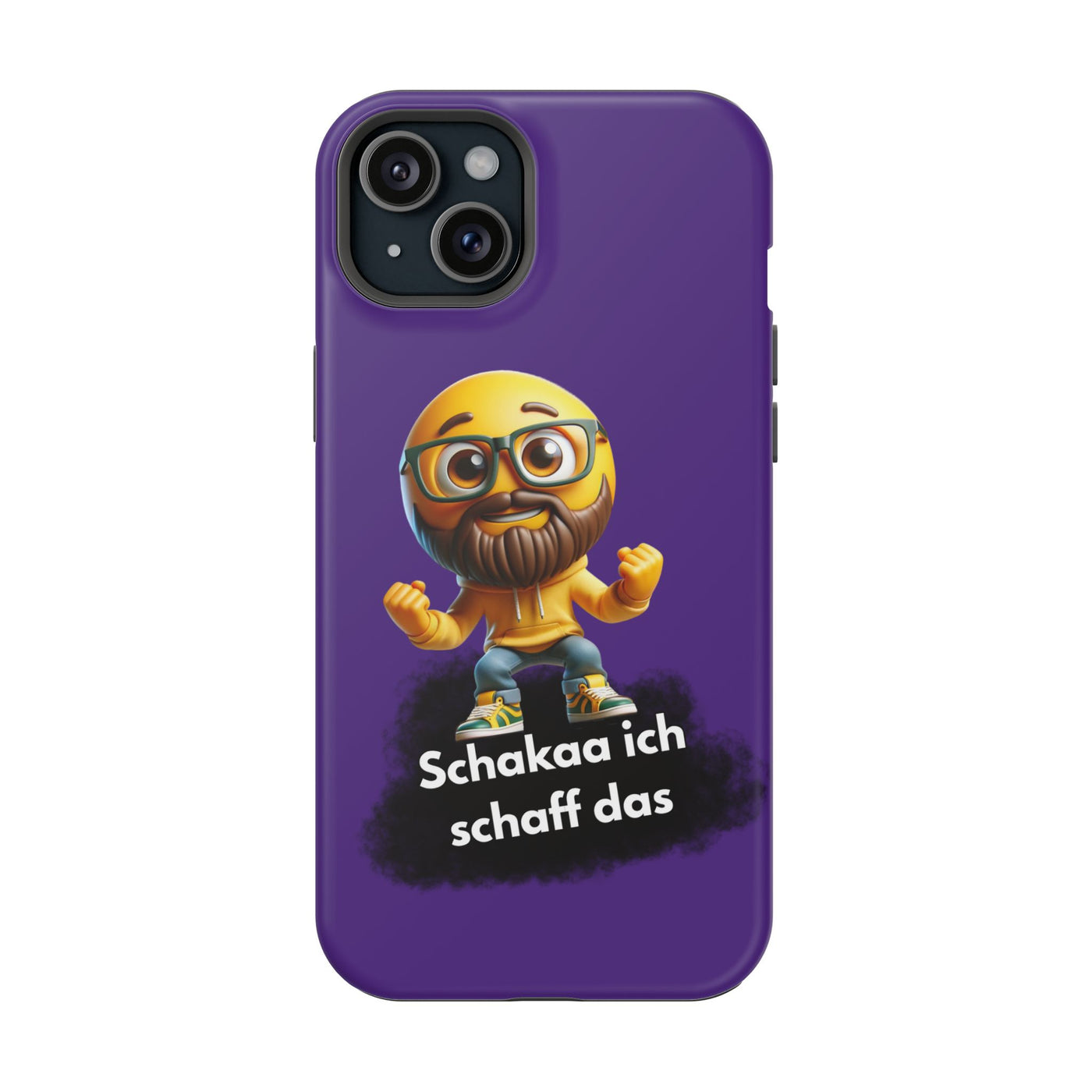 Motivational Impact-Resistant Phone Case - "Schakaa ich schaff das"