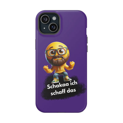 Motivational Impact-Resistant Phone Case - "Schakaa ich schaff das"