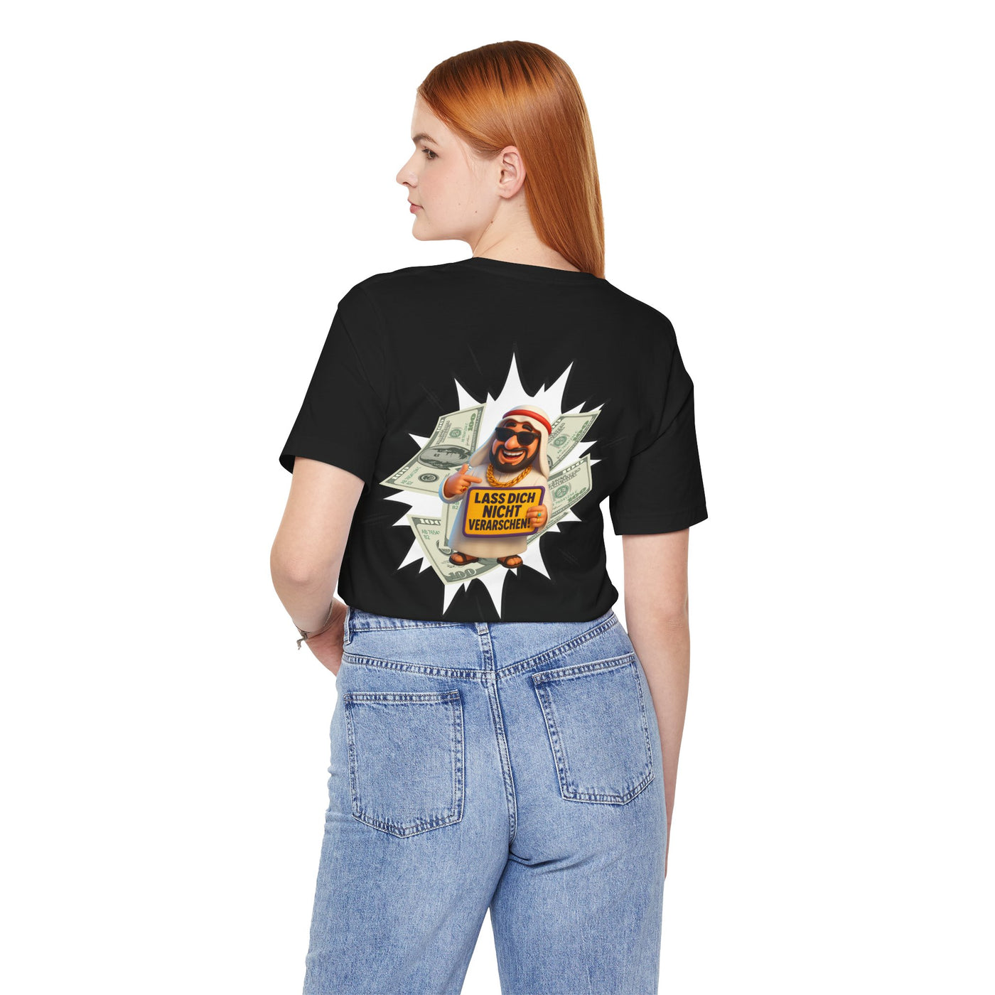 Bitcoins Dubai - Rosarote Welt - lass dich nicht verarschen T - Shirt