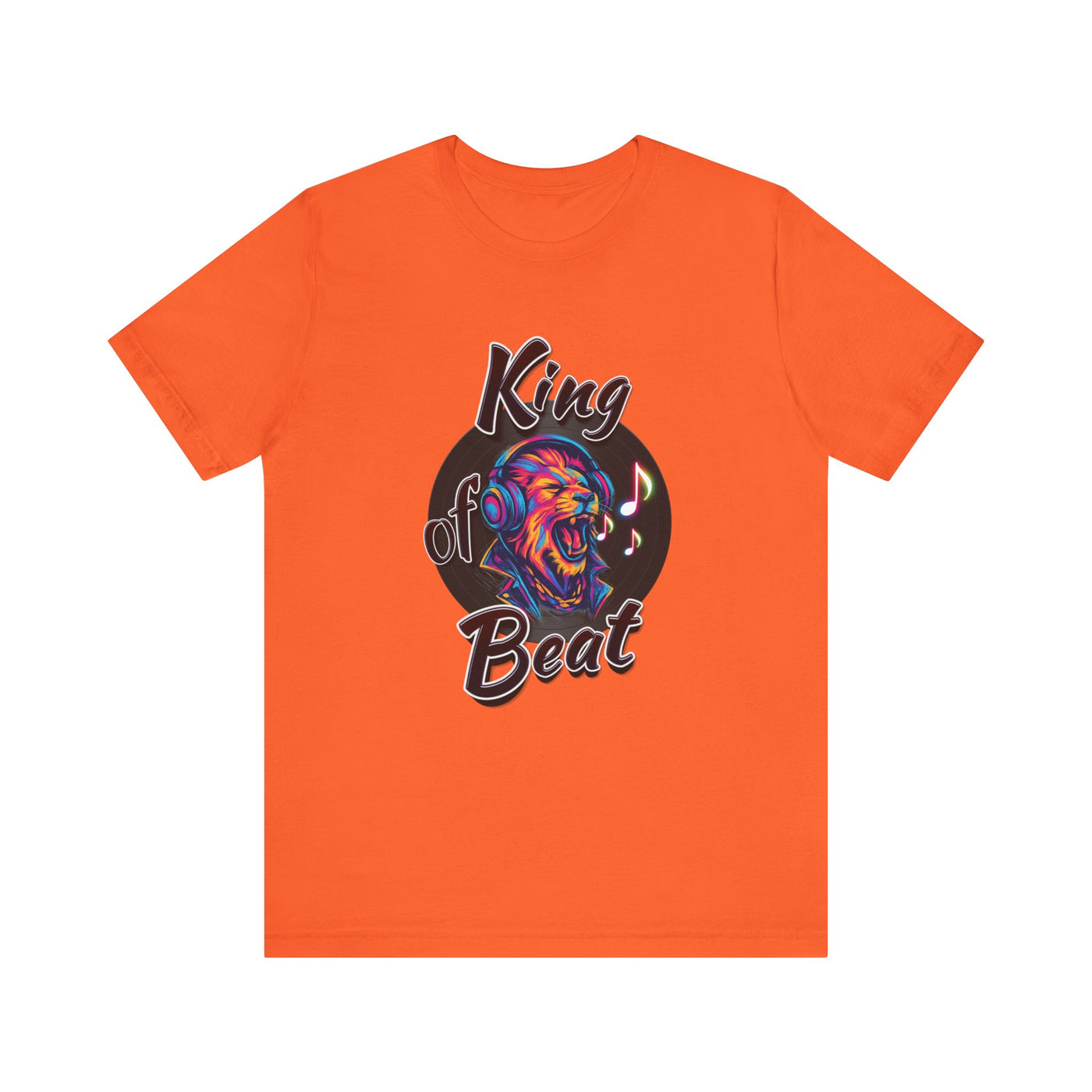 King of Beat Unisex Short Sleeve Tee - Music Lovers T-Shirt