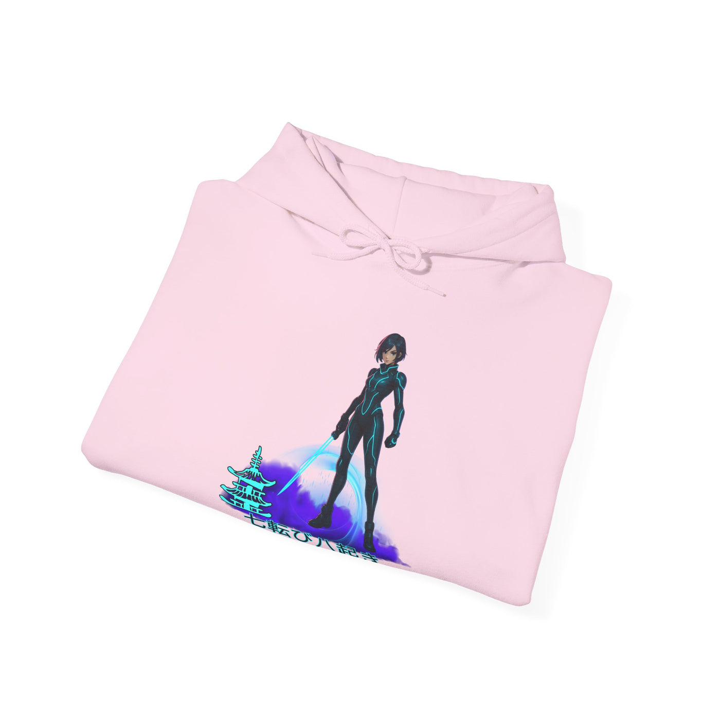 Hoodie  Anime "siebenmal hinfallen - achtmal aufstehen"