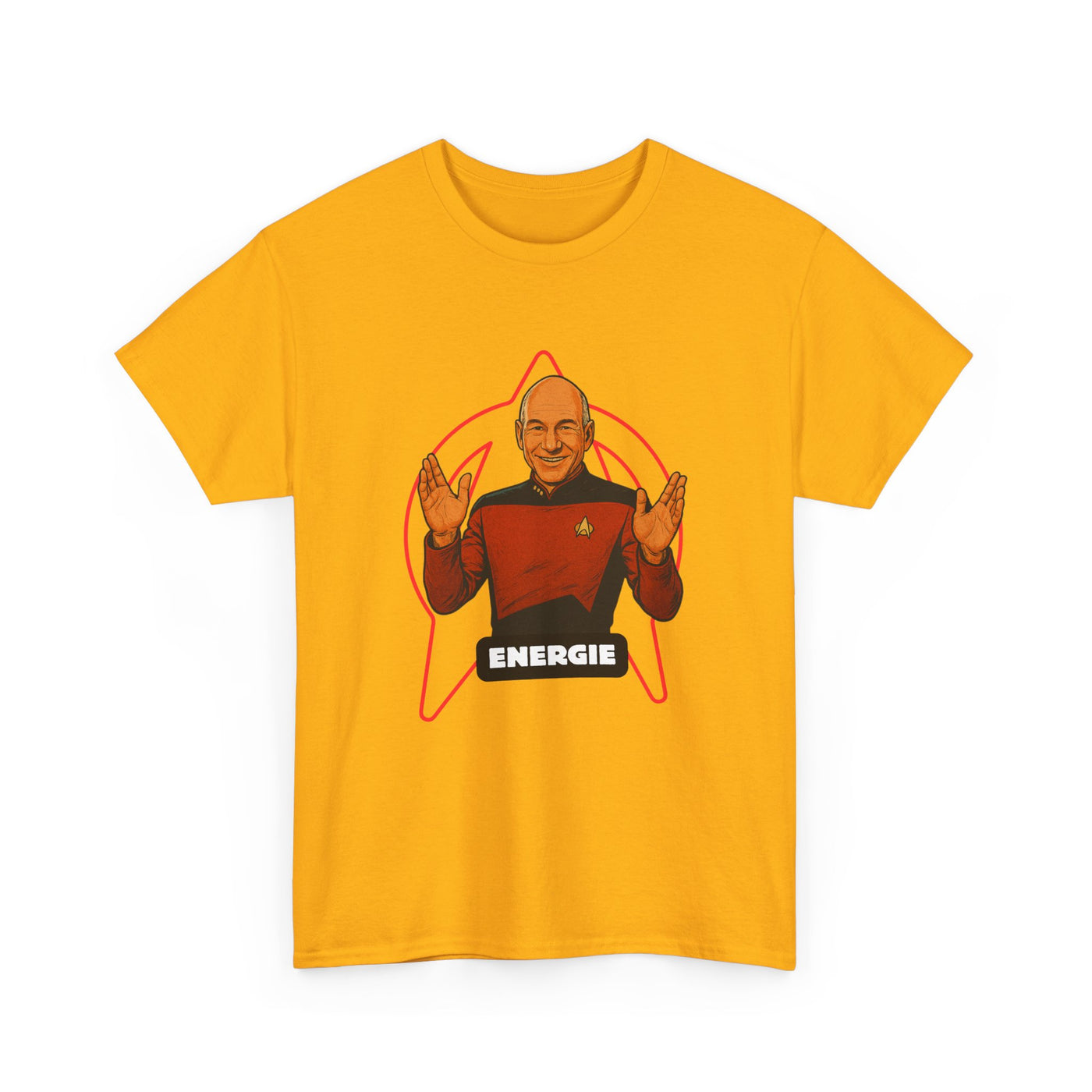 Energie Unisex Heavy Cotton Tee - Perfect for Sci-Fi Fans and Casual Wear
