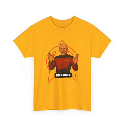 Energie Unisex Heavy Cotton Tee - Perfect for Sci-Fi Fans and Casual Wear