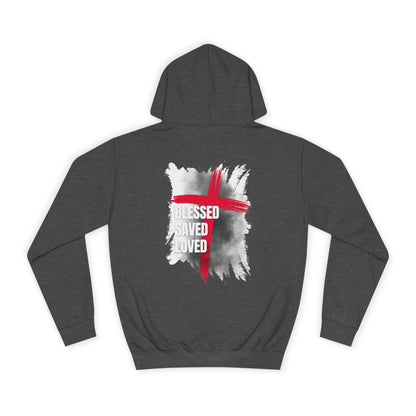 Jesus blessed - saved - loved Hoodie