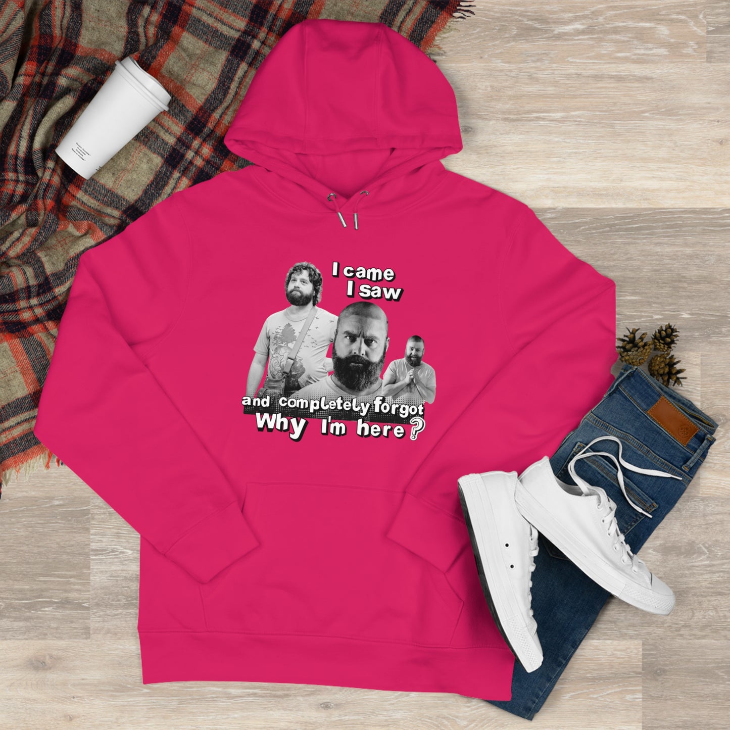 I cam- saw- and forgot why I am here - Alan Garner Hoodie for Men