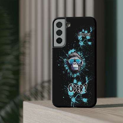 Affengeil - oder? Trendy Gorilla Phone Case - Impact-Resistant, Bold Design for Animal Lovers