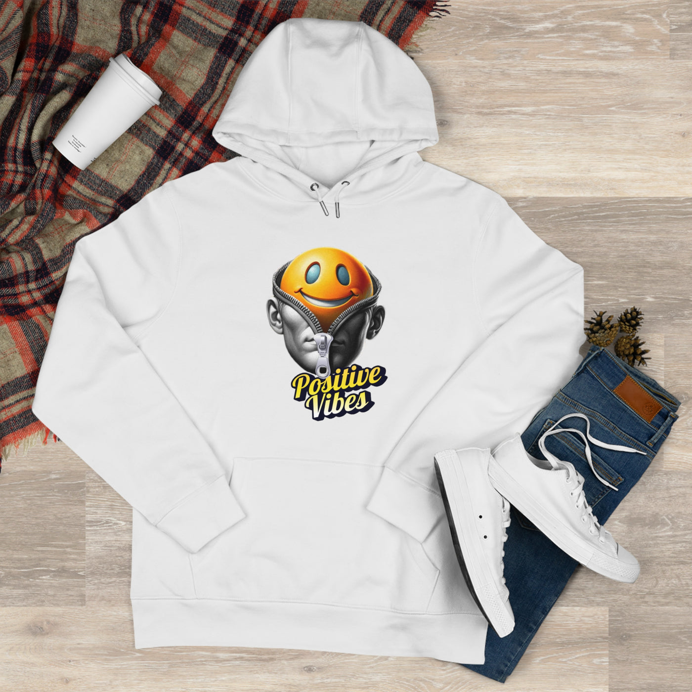 Positive Vibes King Hoodie