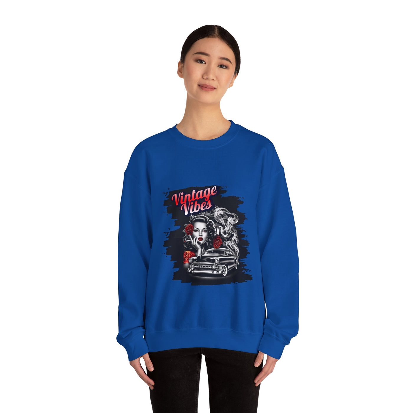 Vintage Vibes Unisex Sweatshirt, Retro
