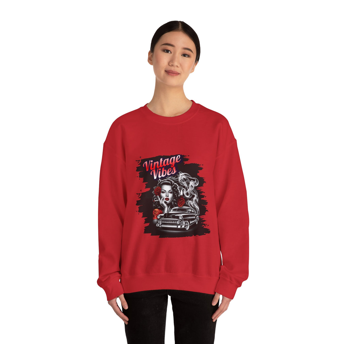 Vintage Vibes Unisex Sweatshirt, Retro