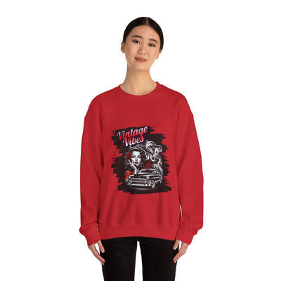 Vintage Vibes Unisex Sweatshirt, Retro
