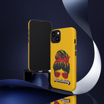 Handyhülle Rockabilly Phone Case, Vintage Scooter Design, Retro Style Cover
