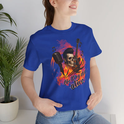 Music Vibes Unisex Jersey Tee - 'The King Still Alive' Graphic T-Shirt